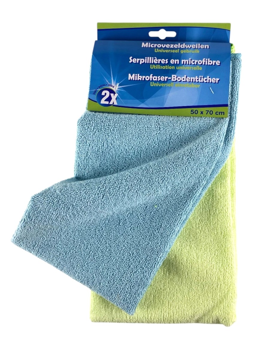 microvezel dweilen s-2 50x70cm 230gr-sqm.