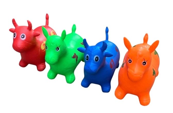 balle skippy plastique animal 60cm-50cm