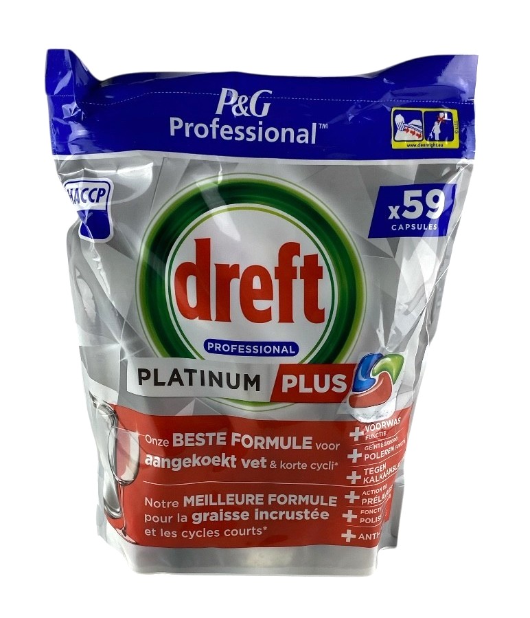 dreft platinum all-in-one 59 tabs lemon