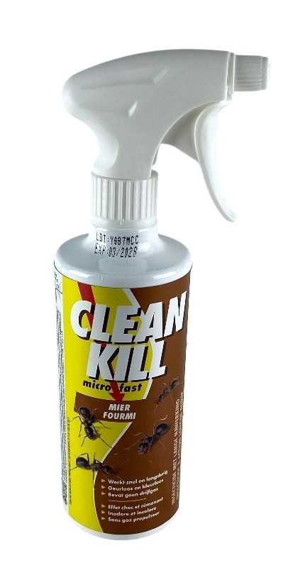 clean-kill spray micro-fast mieren 500ml
