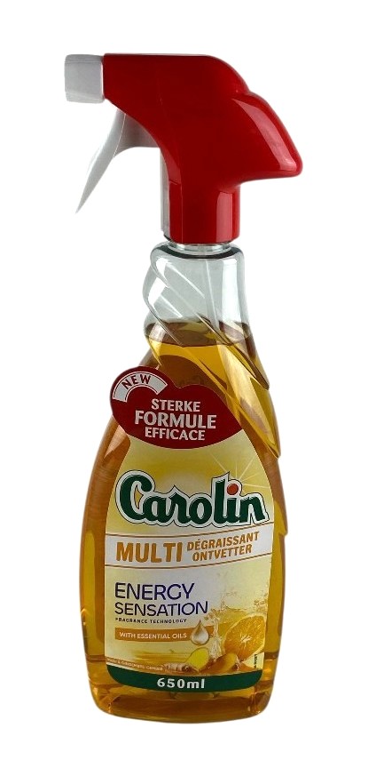 carolin spray 650ml degraissant energy sensation