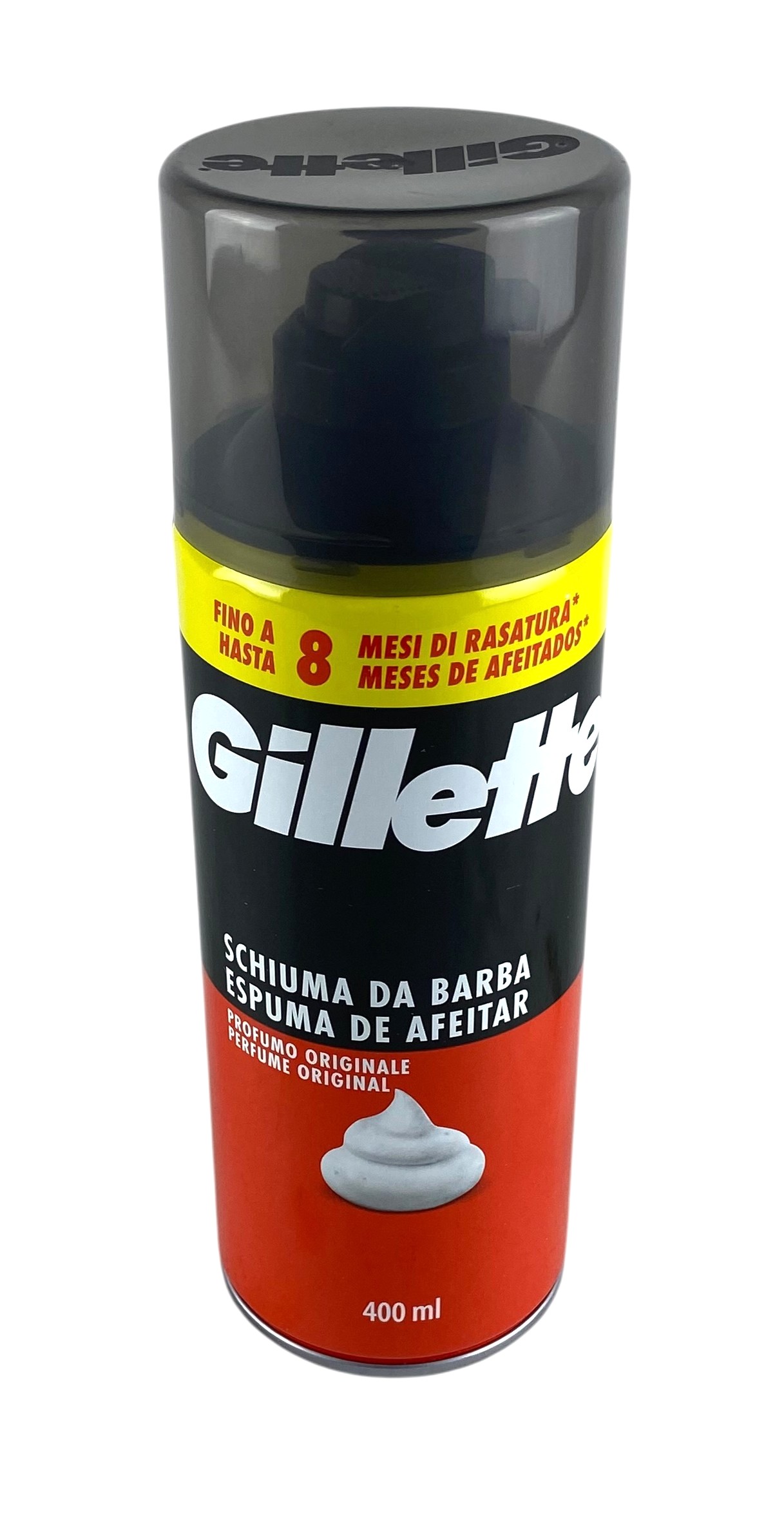 gillette shave foam 400ml normal skin+etiket