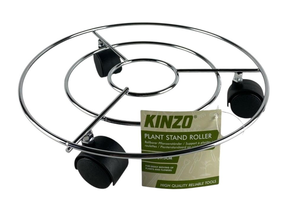 support pour fleurs roues kinzo 29x6.7cm