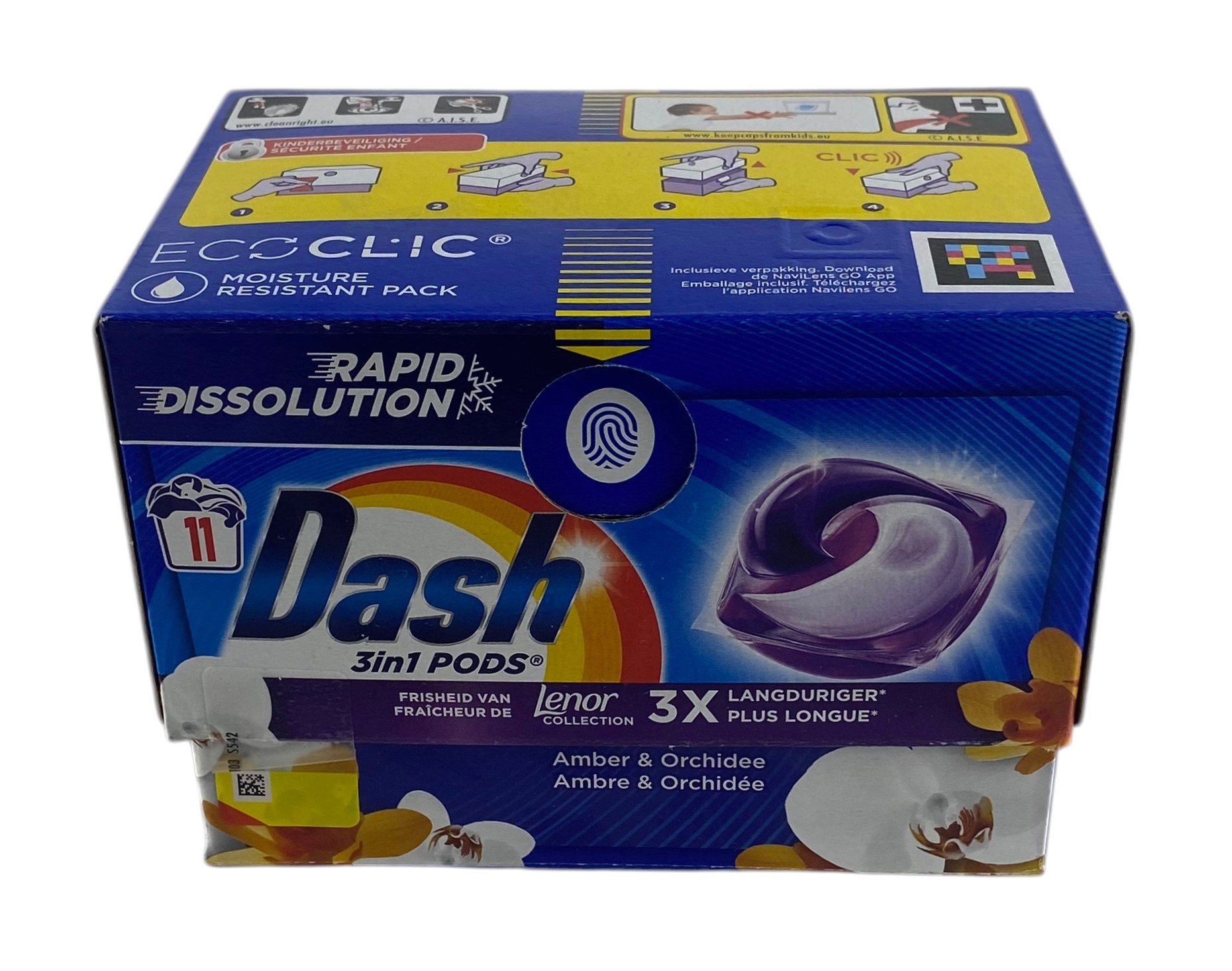 dash pods 3in1 11sc amber orchid