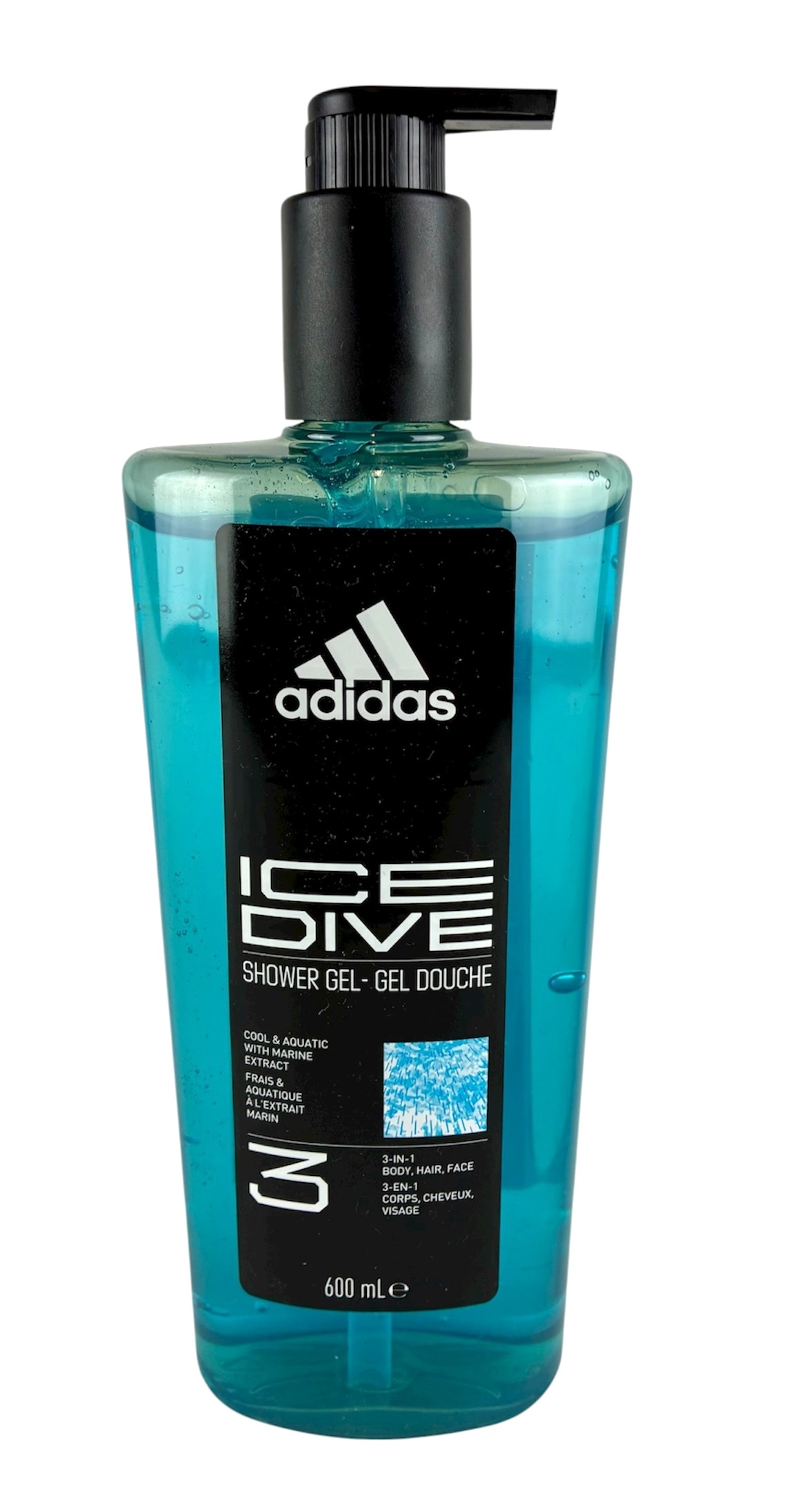 adidas douchegel ice dive 600ml