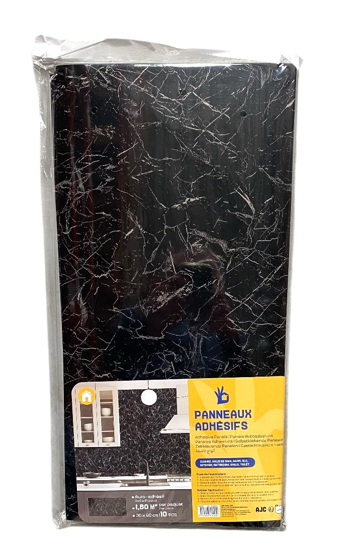 wanddecoratie s-10 zelfklevend marmerlook 60x30 stockverkoop huis- en comfort