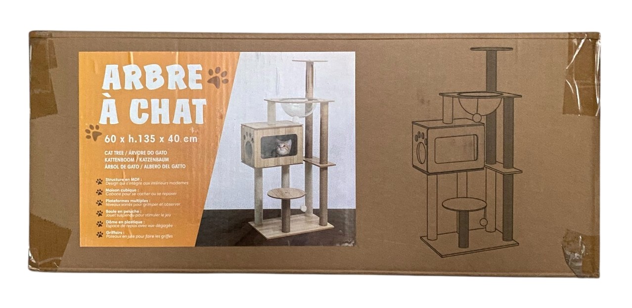 kattenpaal 60x40x135cm stockverkoop dierenbenodigdheden