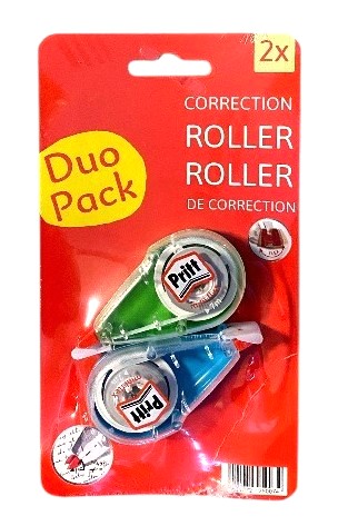 pritt correctie roller duo pack 7mx4.2mm promo