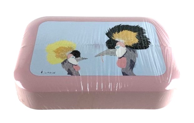 lunchbox medium dieren vogel promo stockverkoop (lunch)boxen