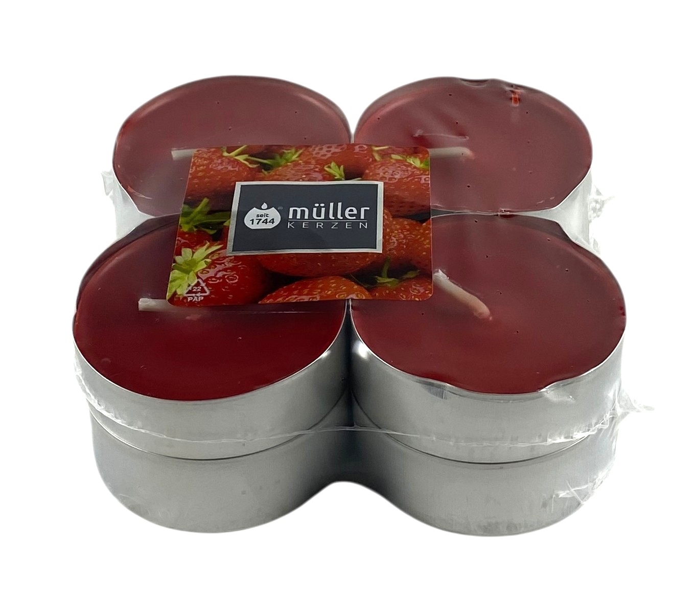 theelichten maxi geur x8 muller 8u strawberry stockverkoop vast assortiment