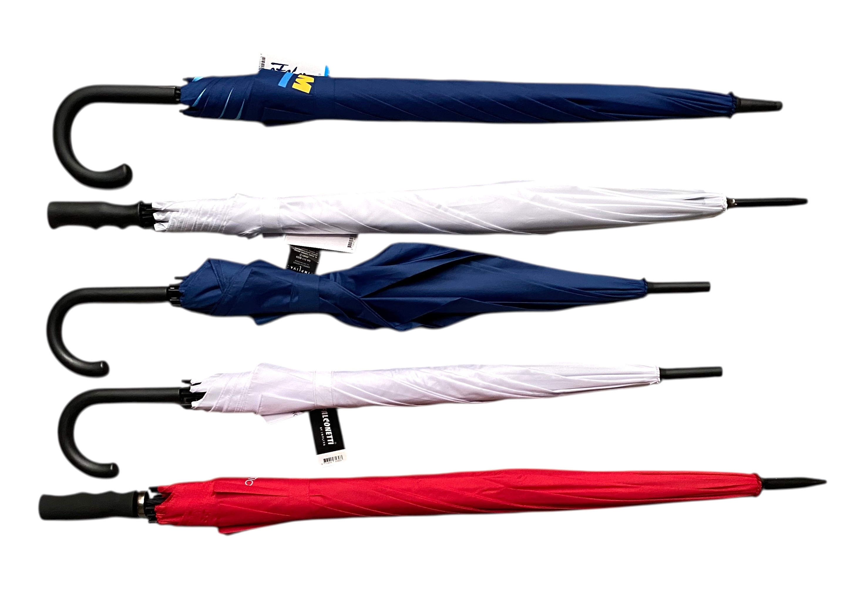 paraplu promo ass kleuren lang