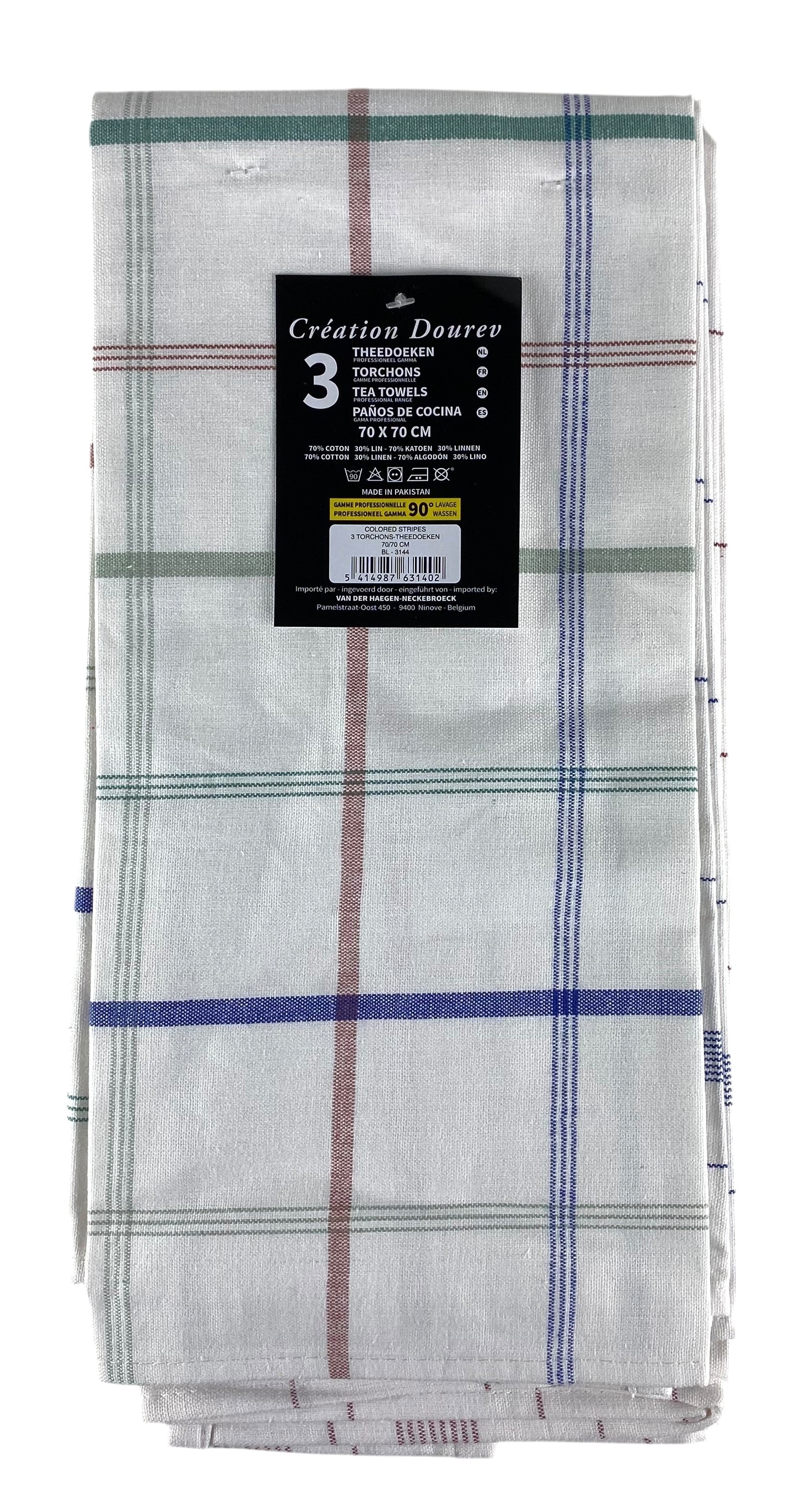 theedoeken 70x70cm s-3 119gr 70% katoen 30% linnen 243 gr-m² stockverkoop theedoeken