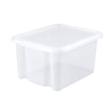 opbergbox met deksel 30l stockverkoop opbergboxen