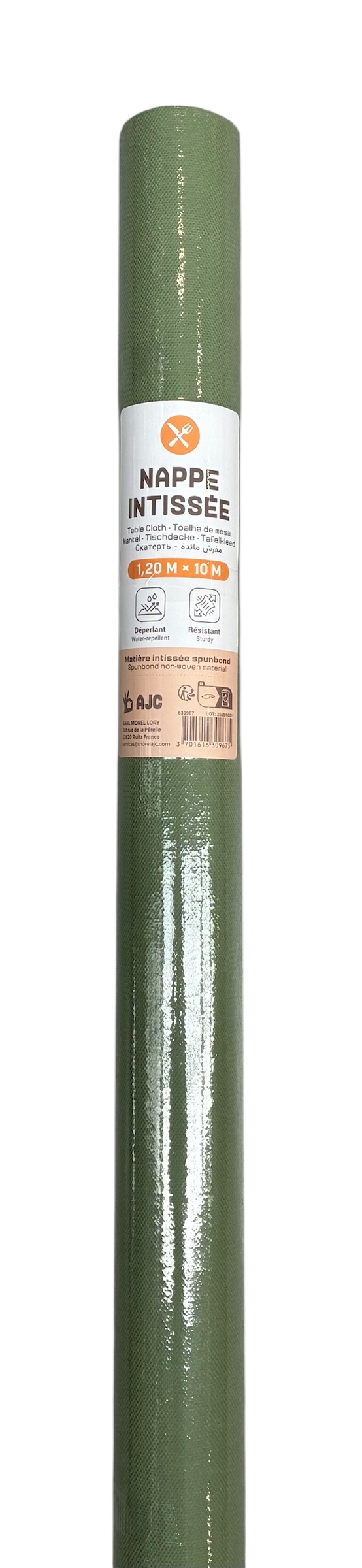 tafelpapier 10mx1.2m groen stockverkoop papier/karton