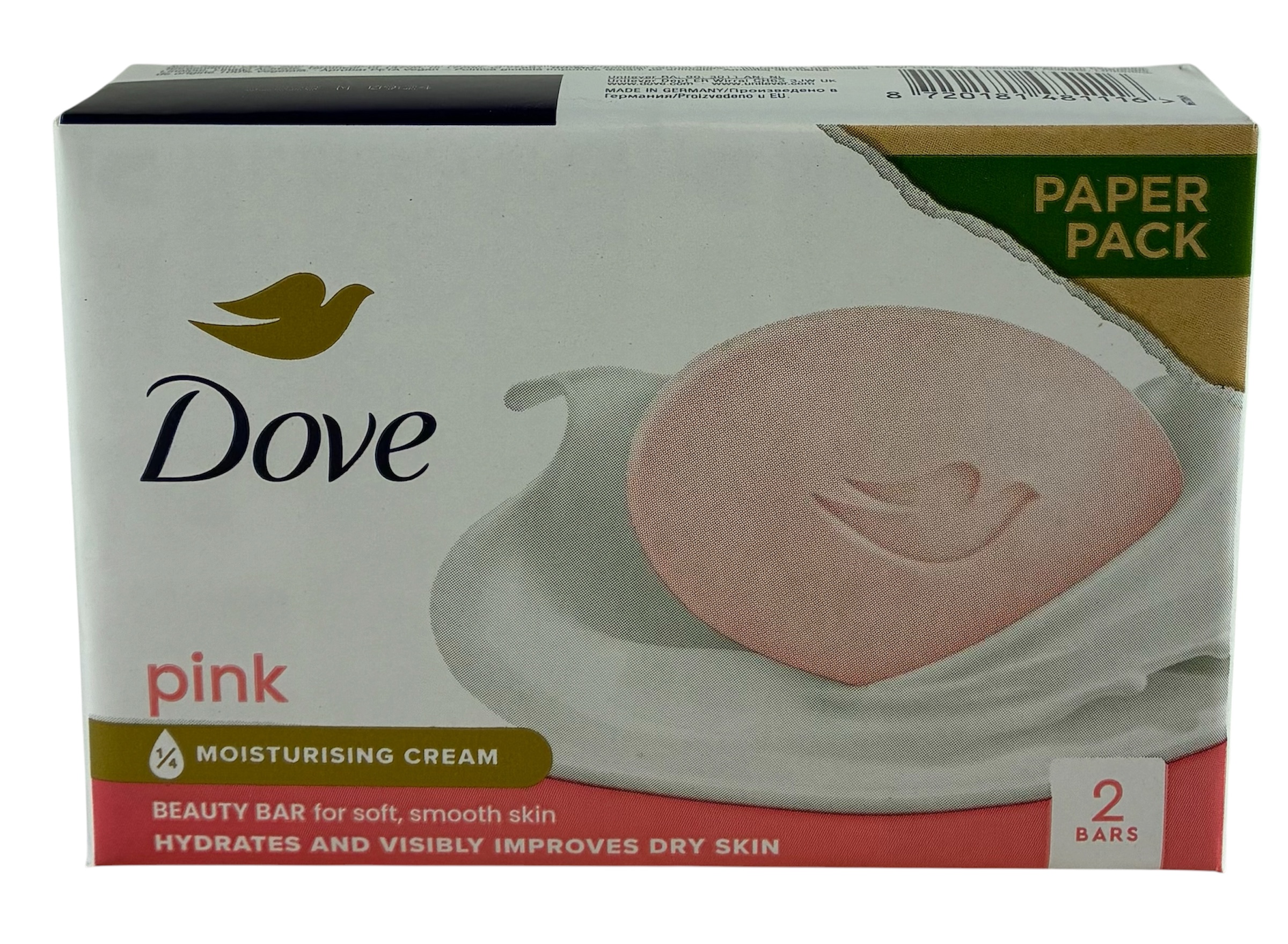 savon dove 90gr cream bar pink