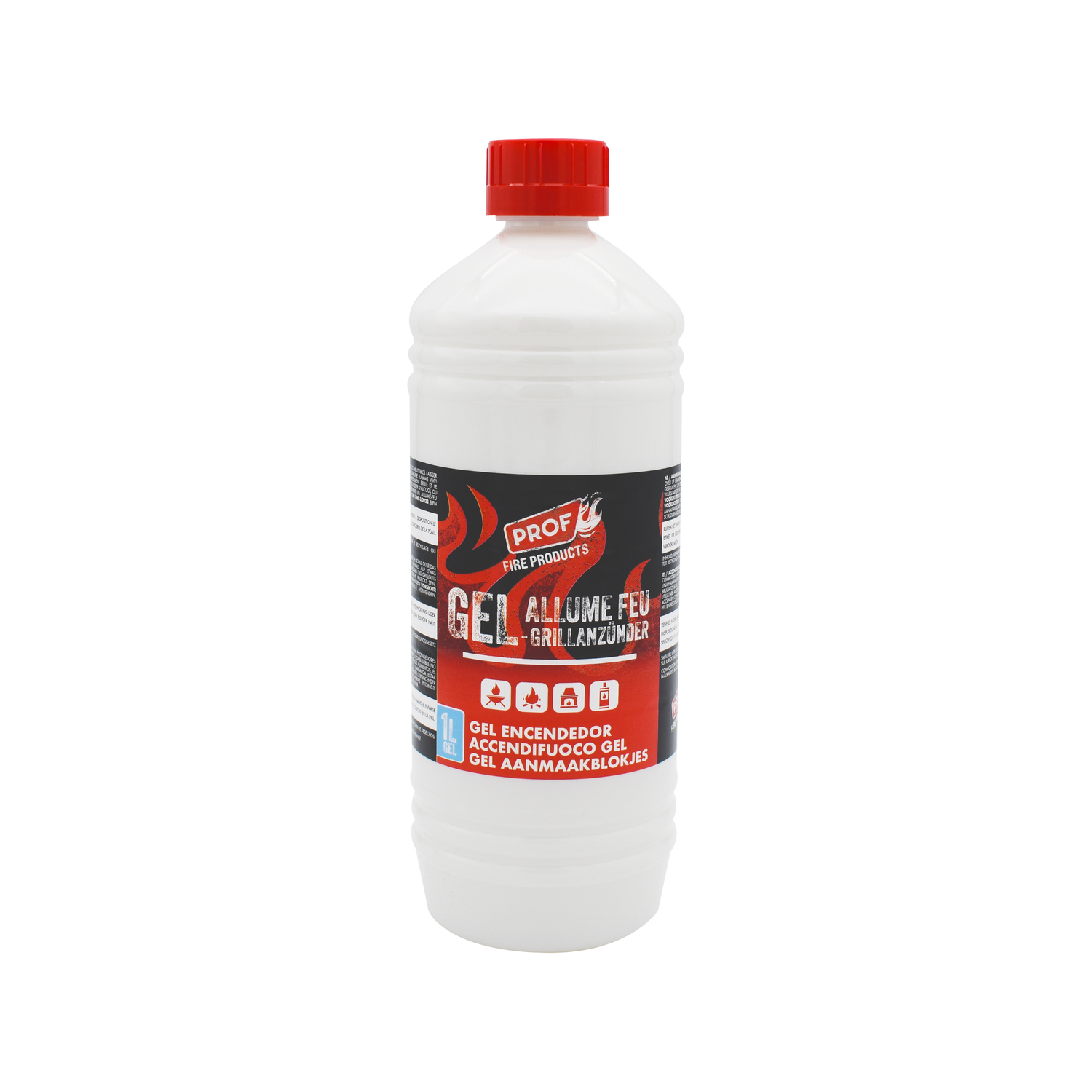 aanmaakvloeistof gel 1ltr fire prod prof