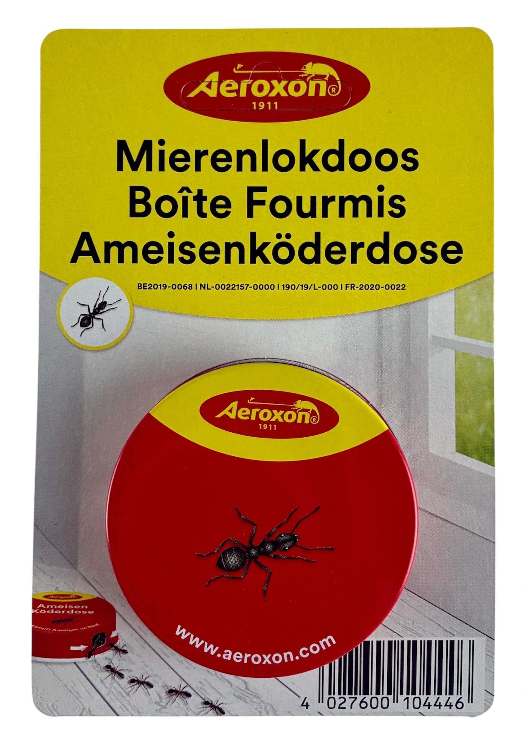 aeroxon mierenlokdoos op kaart