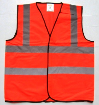 veiligheidsvest b-seen oranje extralarge