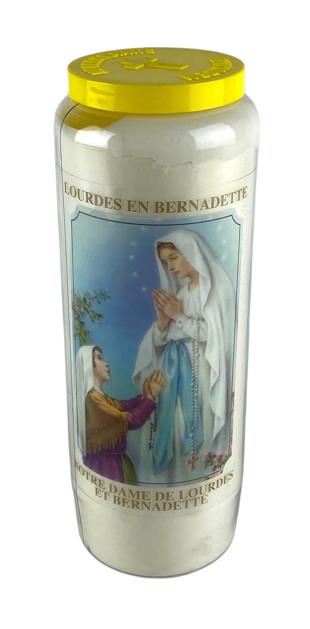 negendagenbrander m- opdruk lourdes bernadette