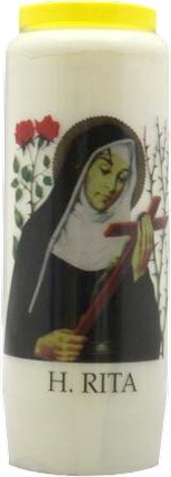 negendagenbrander m-opdruk h.rita + gebed