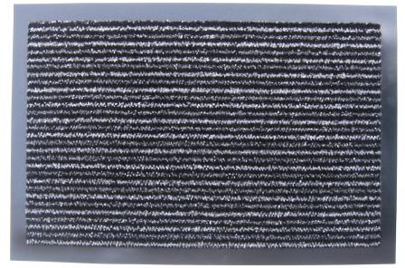 voetmat rubber rand grijs 60x40