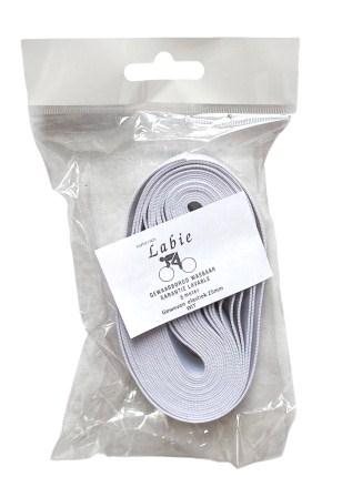 elastiek labie 5m 25mm wit