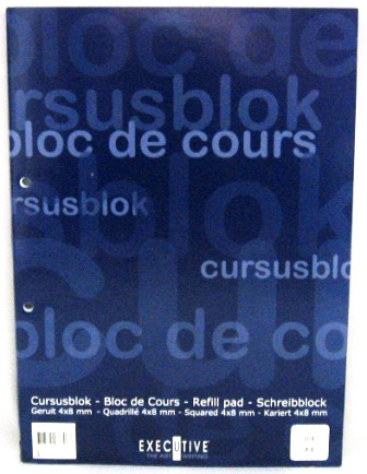 bloc de cours a4 100 blz commercial