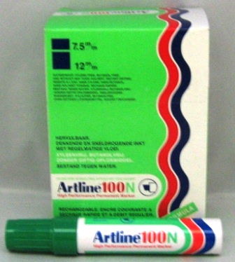 artline 100 - 12mm groen