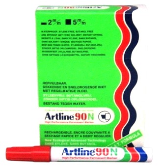 artline 90 - 4.5mm rouge