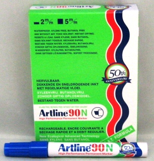 artline 90 - 4.5mm bleu