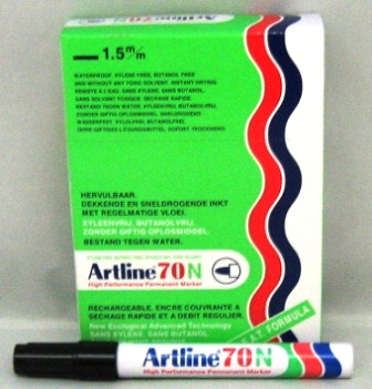 artline 70 - 1.5mm zwart