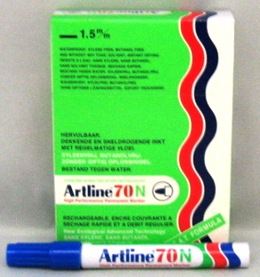 artline 70 - 1.5mm blauw