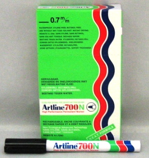 artline 700 - 0.7mm zwart
