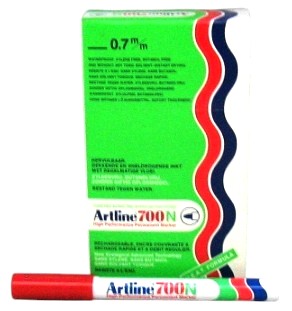 artline 700 - 0.7mm rouge