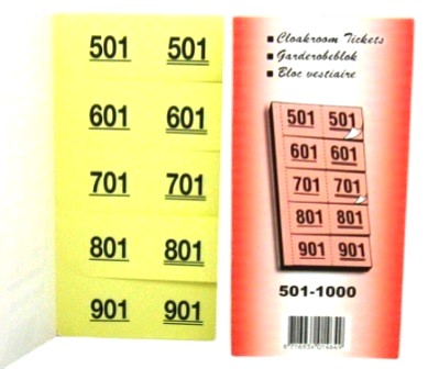 tombola-garderobeblok 501-1000 geel