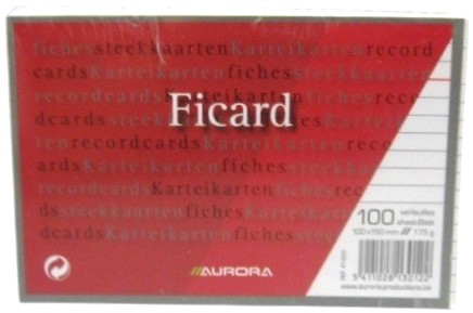x100 fichen wit 100x150 gelijnd