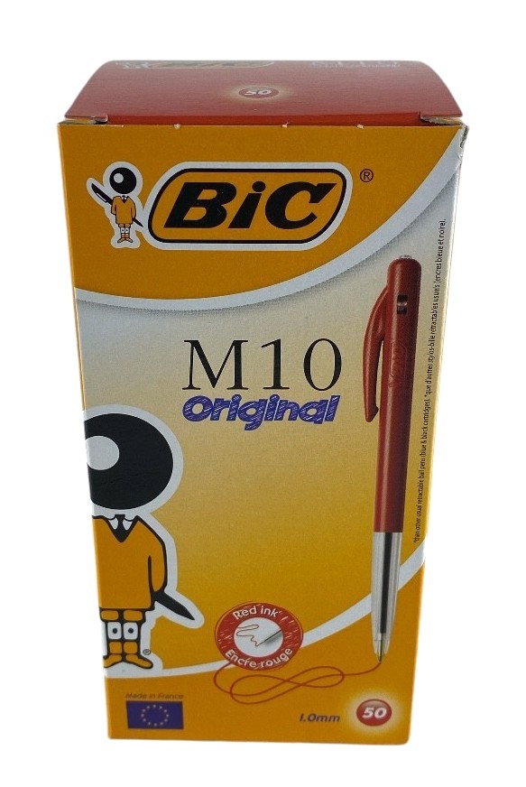 x50 bic clic m10 rouge