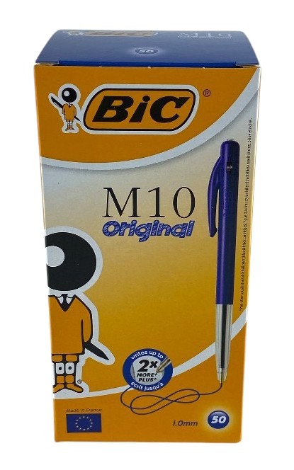 x50 bic clic m10 bleu