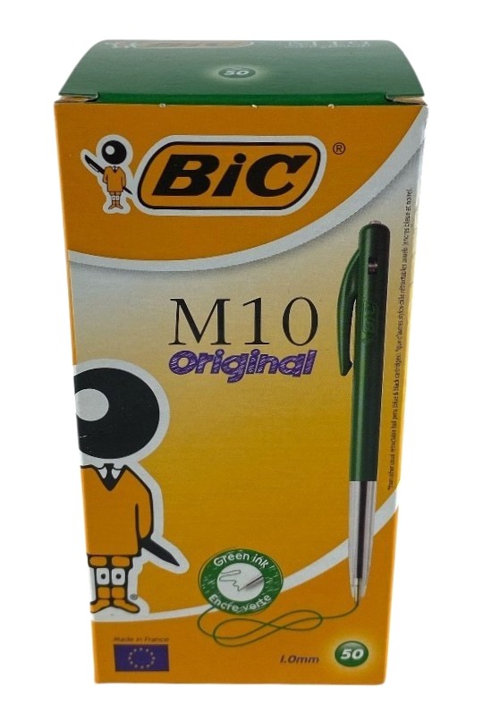 x50 bic clic m10 vert