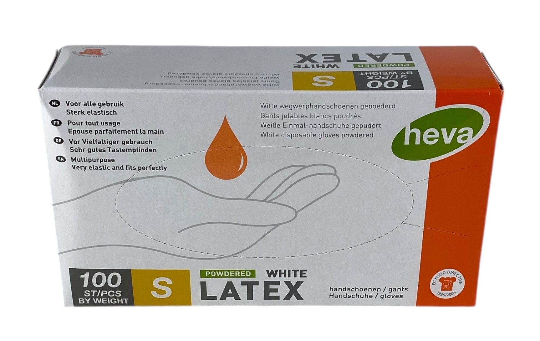 gants latex-100 heva small