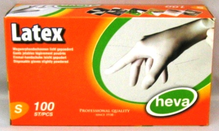 gants latex-100 heva small