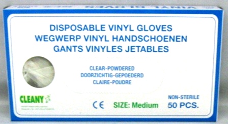vinyl handschoenen-50 medium
