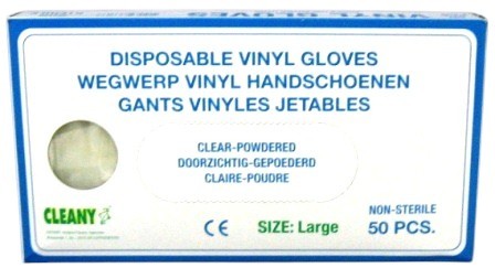 gants vinyl-50 large