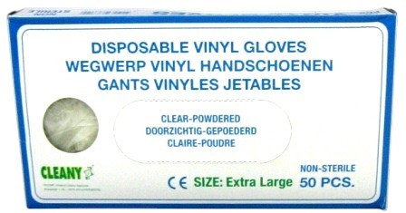gants vinyl-50 extra large