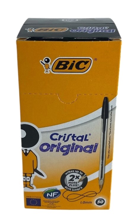bic cristal par 50 noir