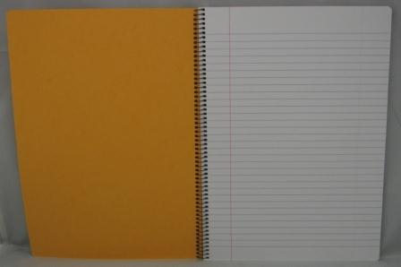 cahier spirale a4 ligne 60p