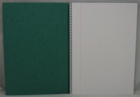 cahier spirale a4 carre 60p