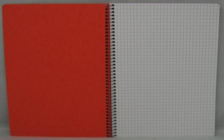 cahier spirale a5 60p quadrille