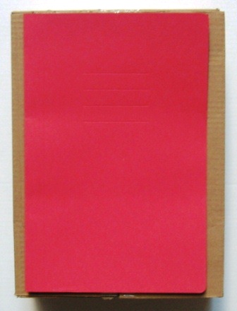 x50 fardes a rabat folio en carton rouge