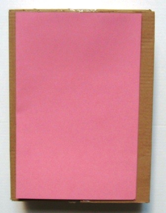 x50 klepfarden folio karton kerstrood-roos